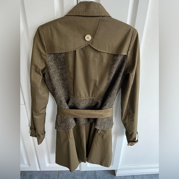 Steve Madden Peplum coat size Medium - Picture 7 of 9